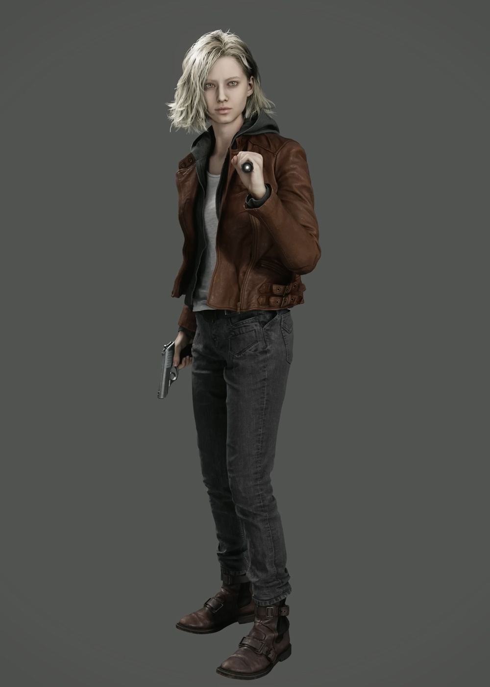 Grace Ashcroft (Jacket) Render from Resident Evil Requiem