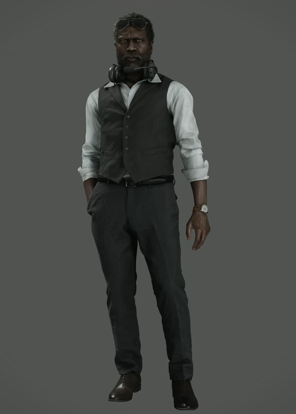 Harry Reed Render from Resident Evil Requiem