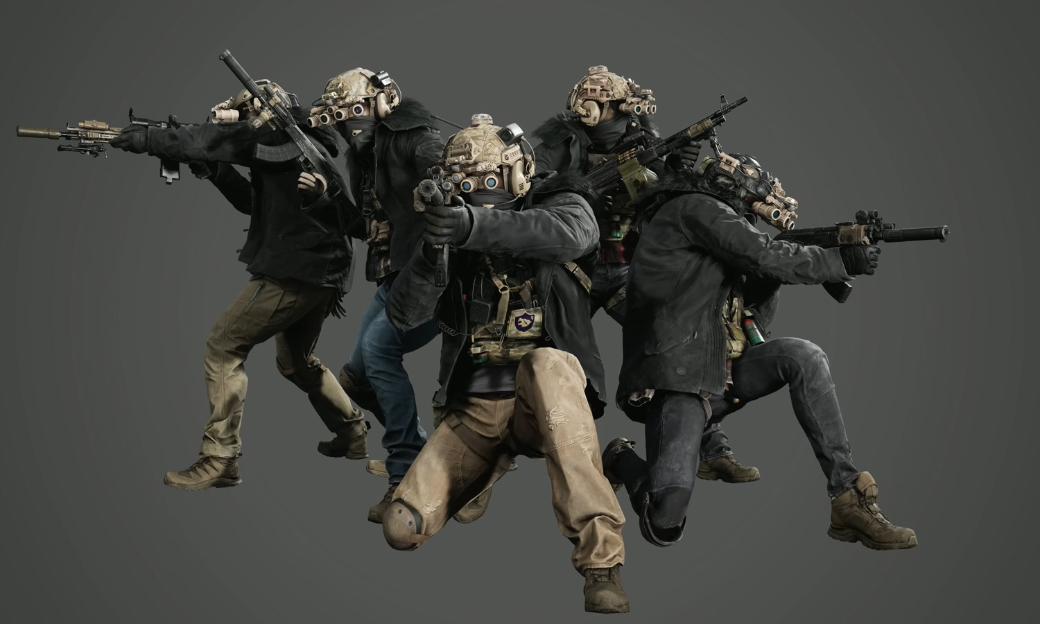 Hound Wolf Squad Render from Resident Evil Requiem