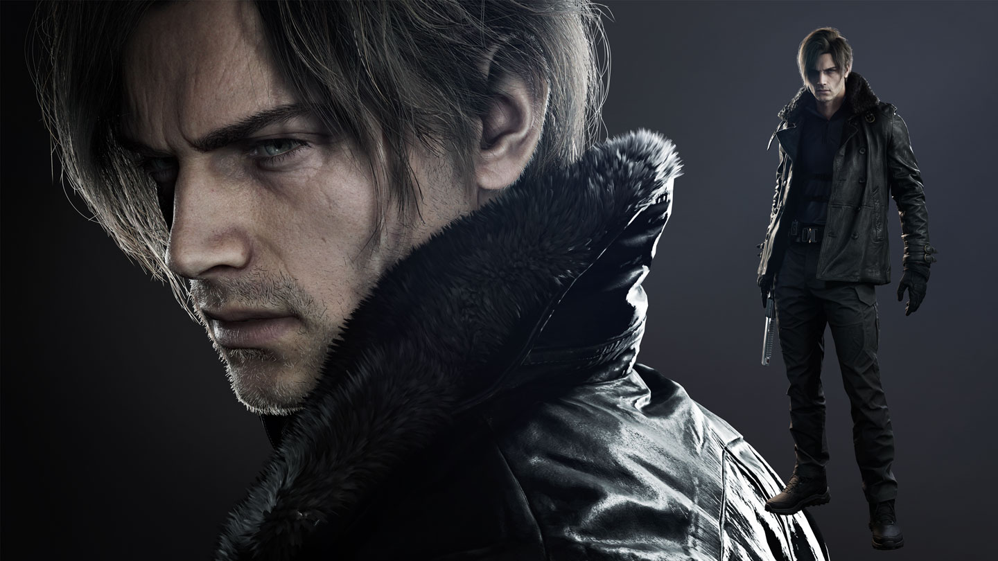 Leon S. Kennedy Art from Resident Evil Requiem