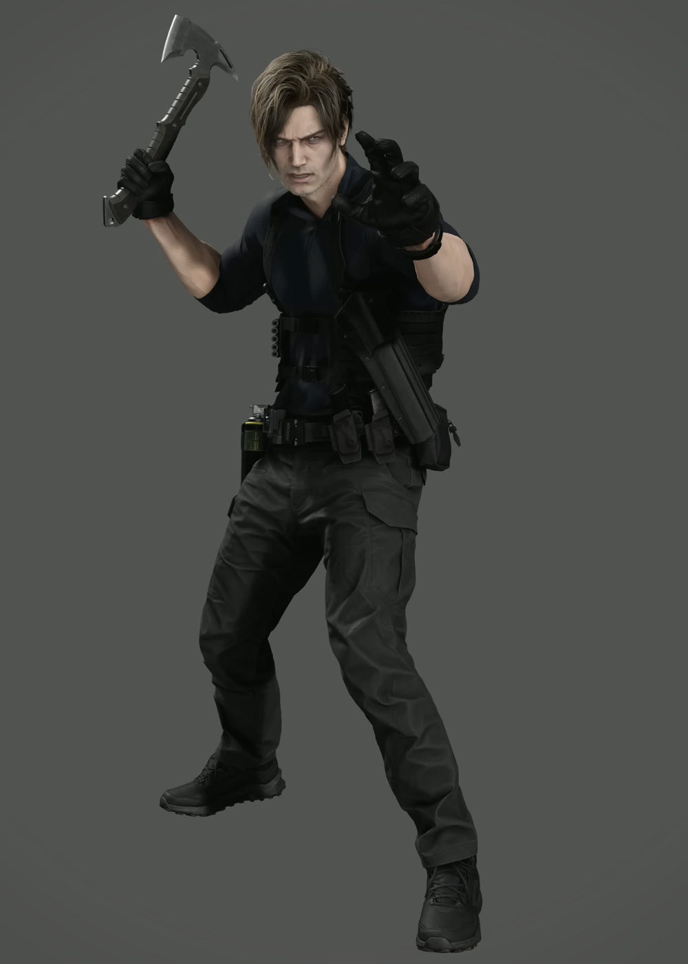 Leon S. Kennedy Render from Resident Evil Requiem