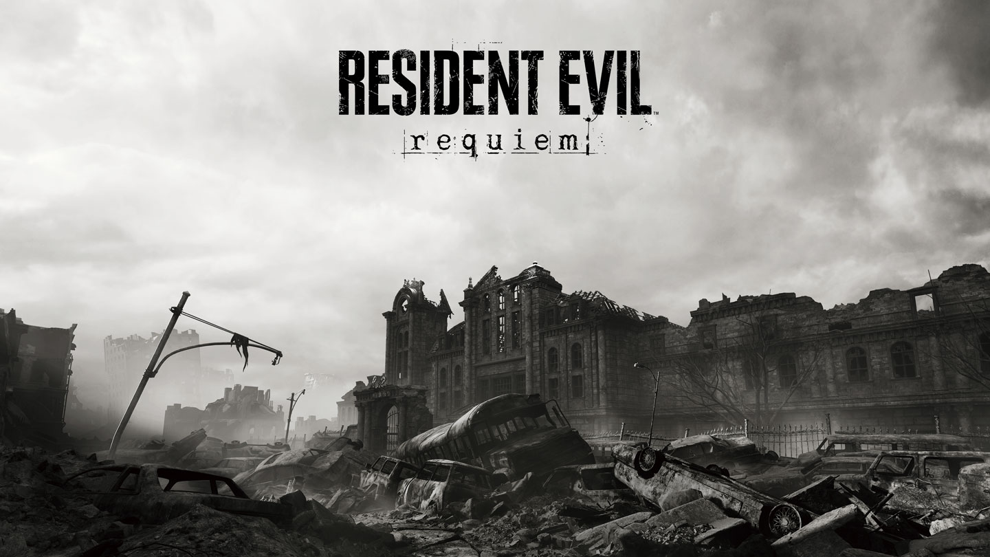 Raccoon City Key Art from Resident Evil Requiem
