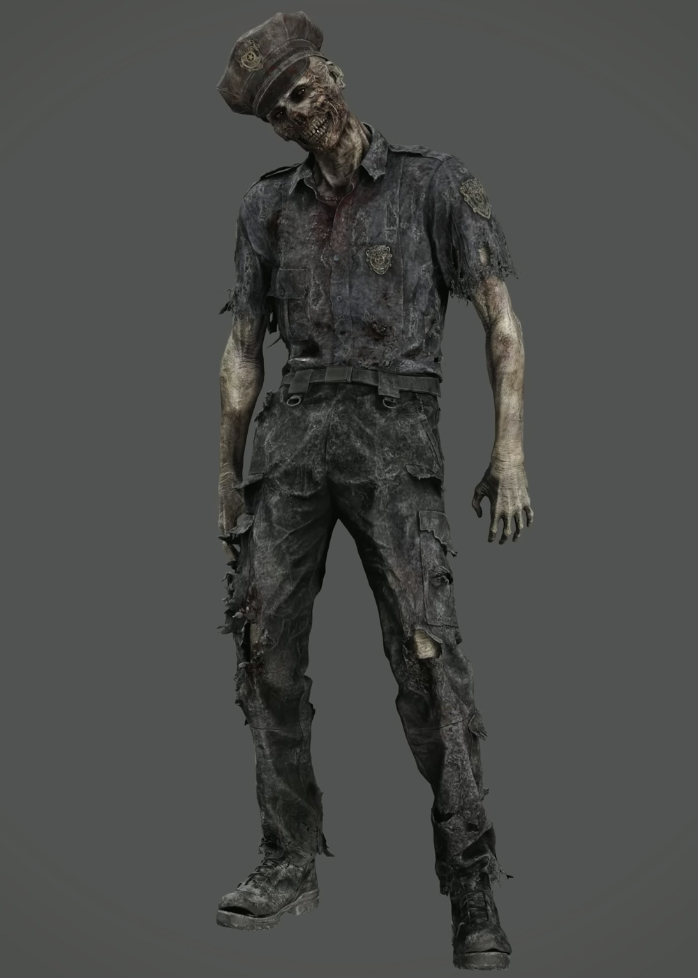 R.P.D. Zombie Render from Resident Evil Requiem