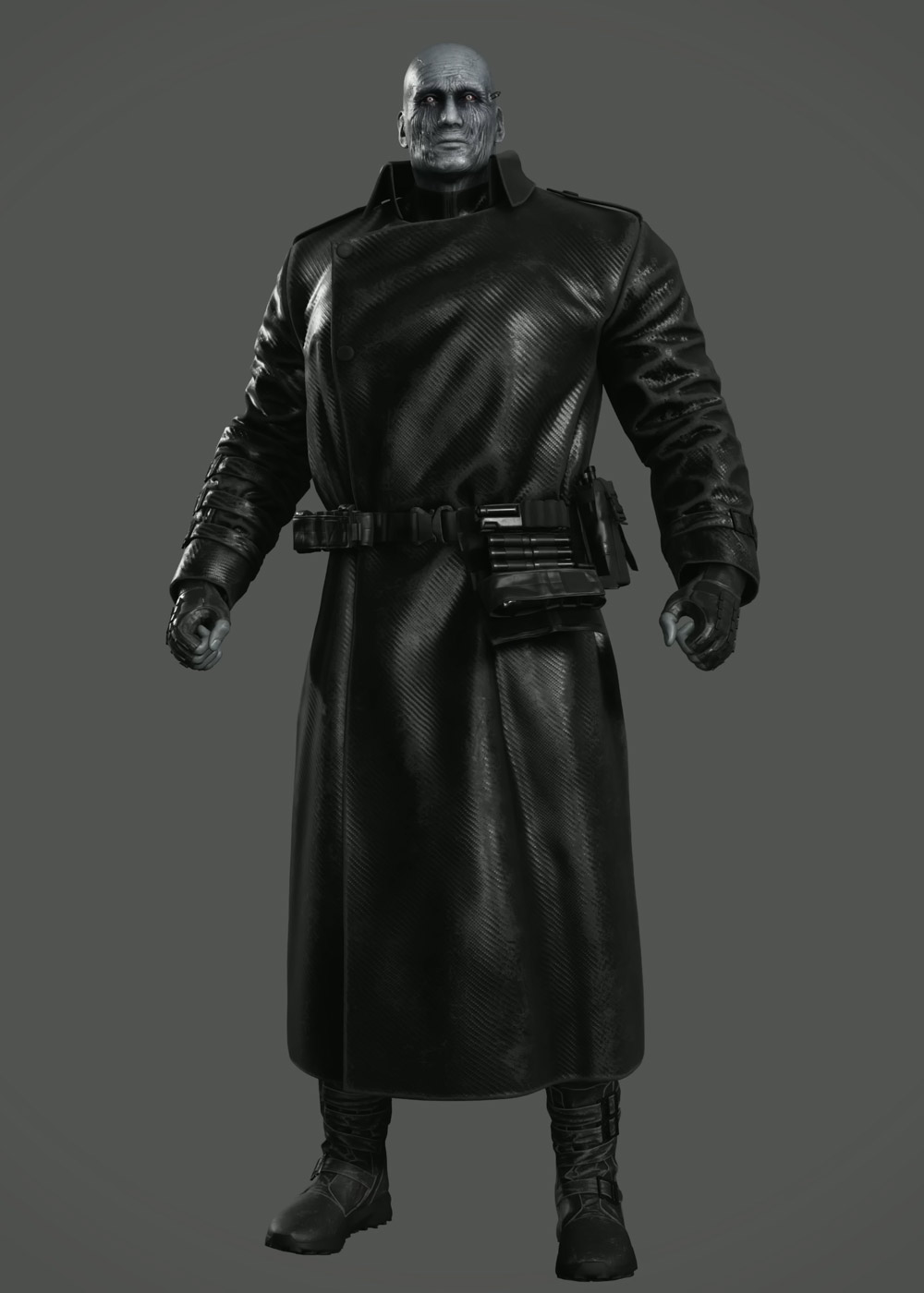 Tyrant T-501 Render from Resident Evil Requiem