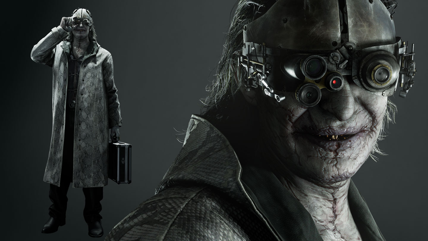 Victor Gideon Art from Resident Evil Requiem