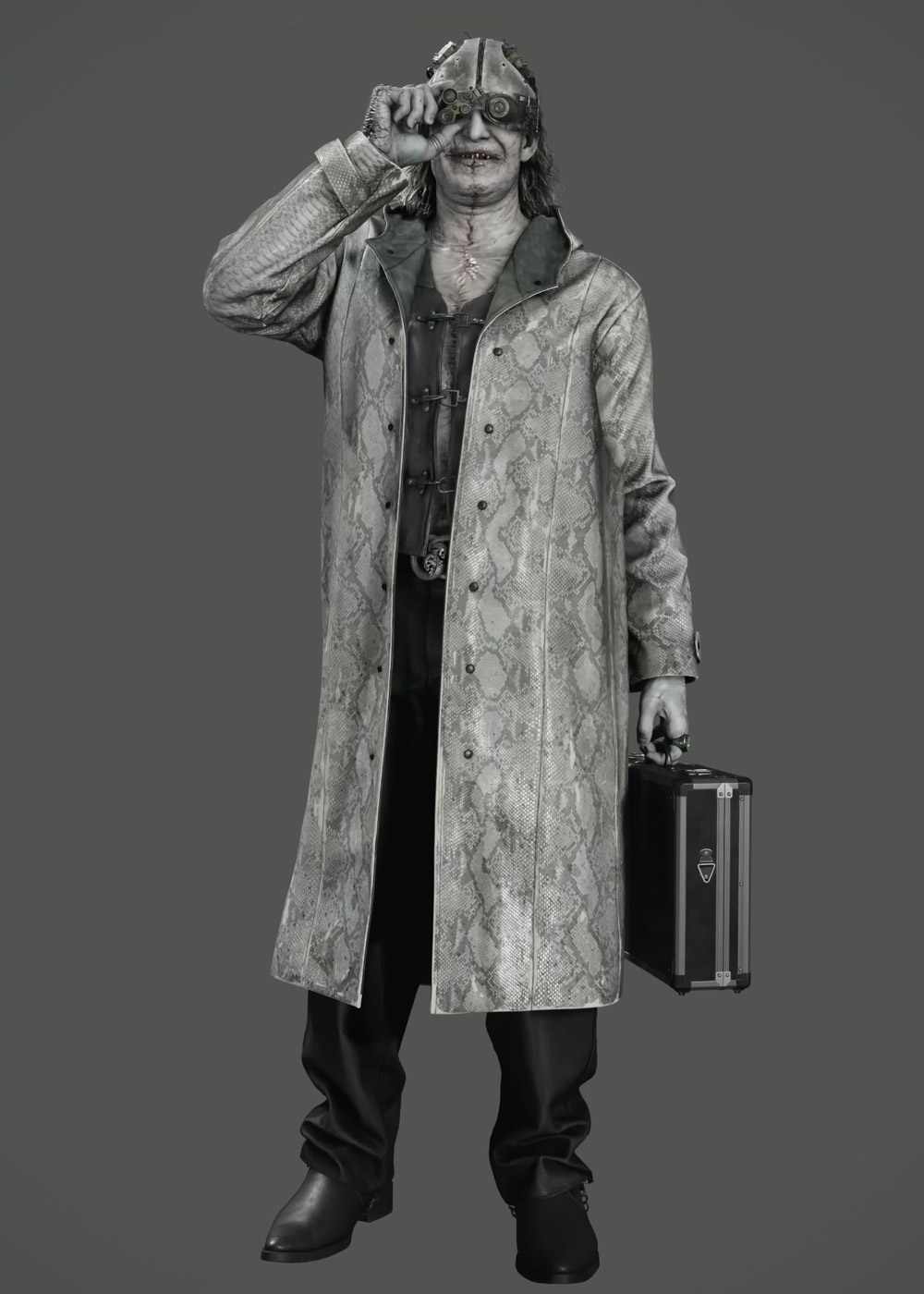Victor Gideon Render from Resident Evil Requiem