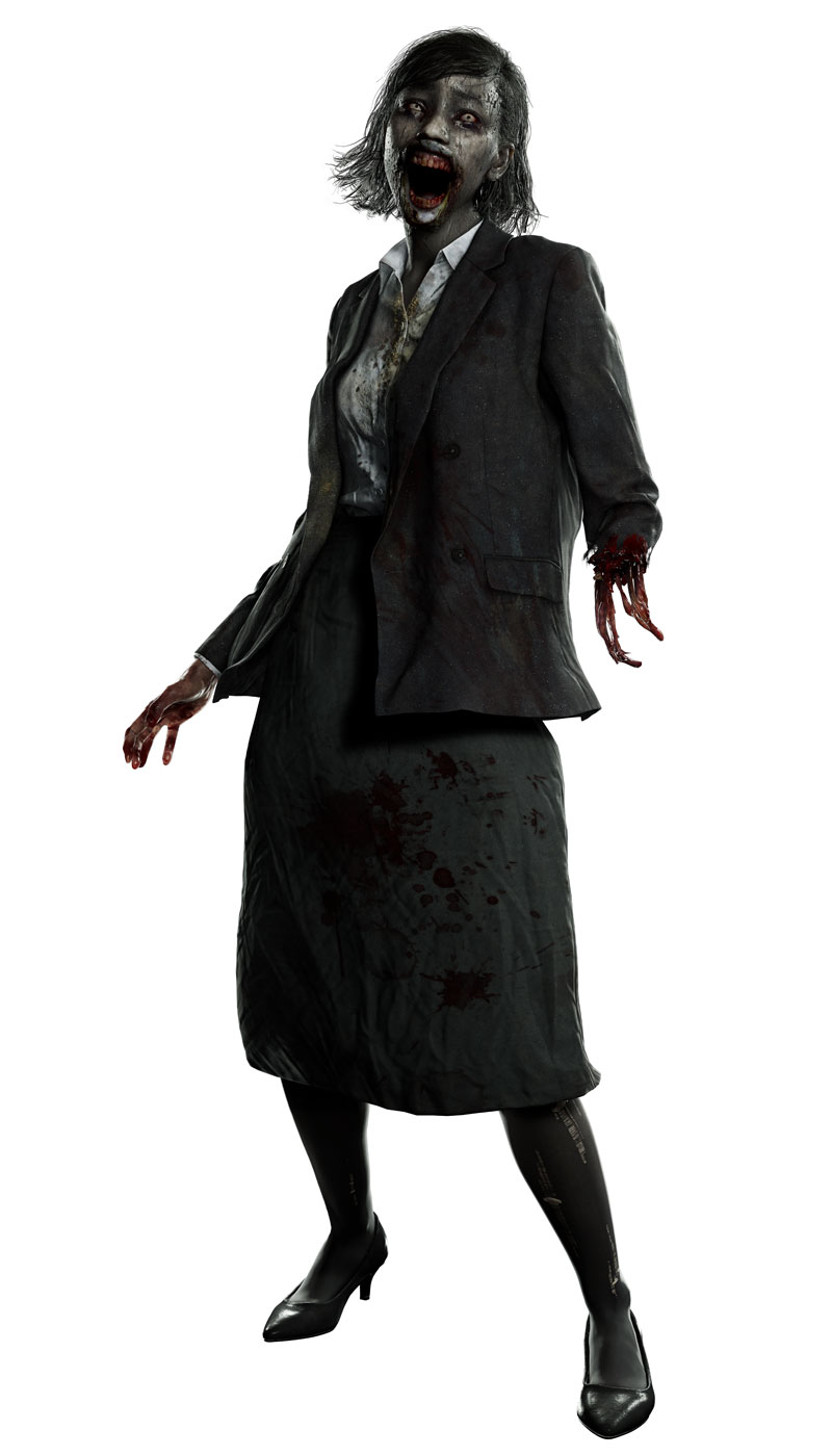 Zombie Woman Art from Resident Evil Requiem