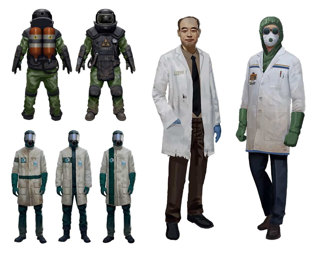 Scientists Concept Art from Rust