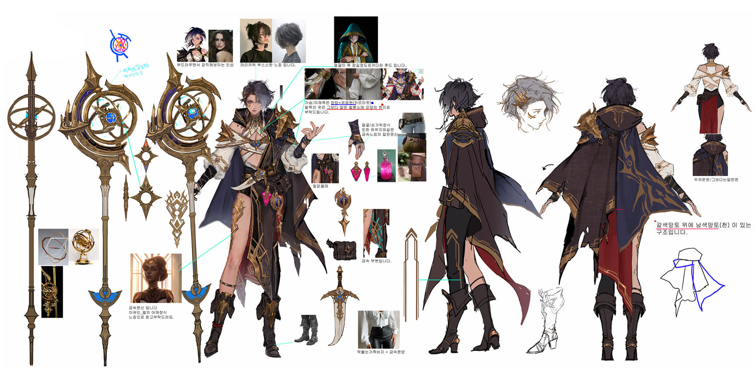 Clemyth Concept Art from Seven Knights 2