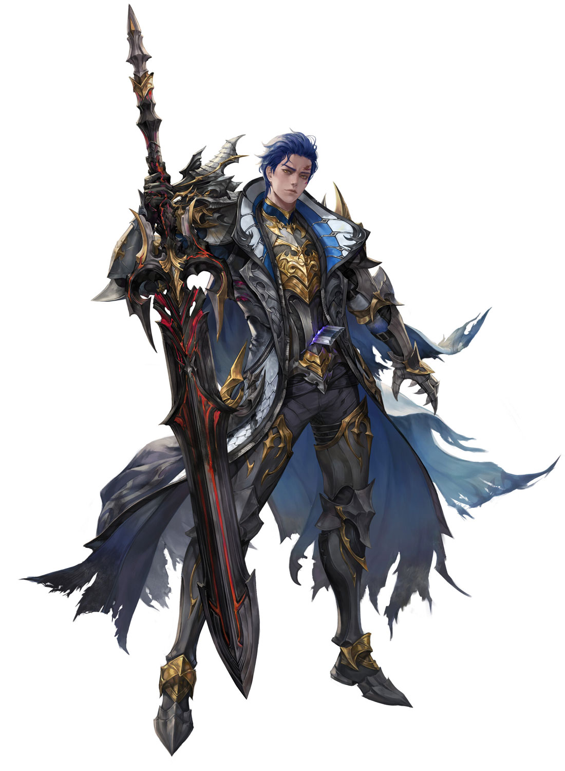 Evan, Knight of Oblivion Art from Seven Knights 2