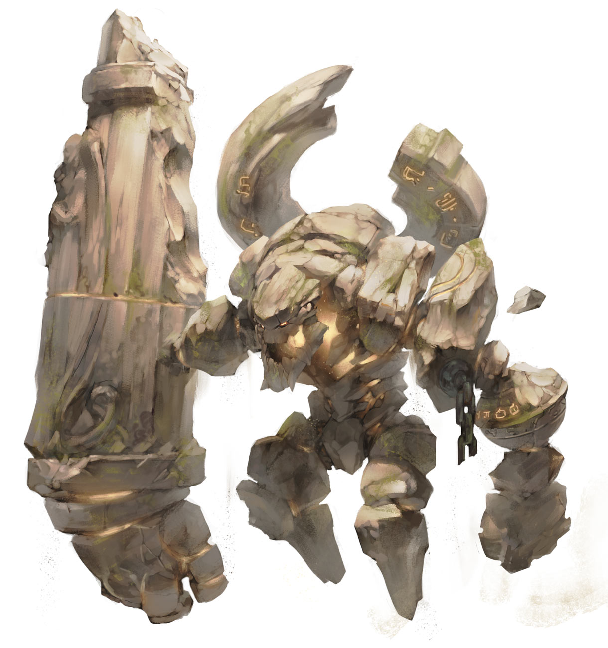 Golem Art from Seven Knights 2