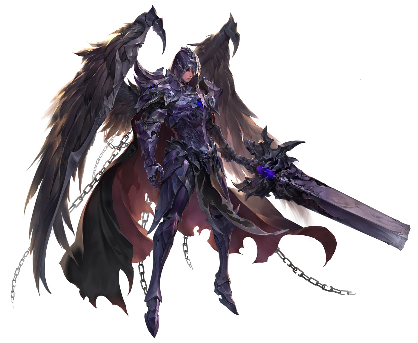 Kris, Demon Ruler Art from Seven Knights 2
