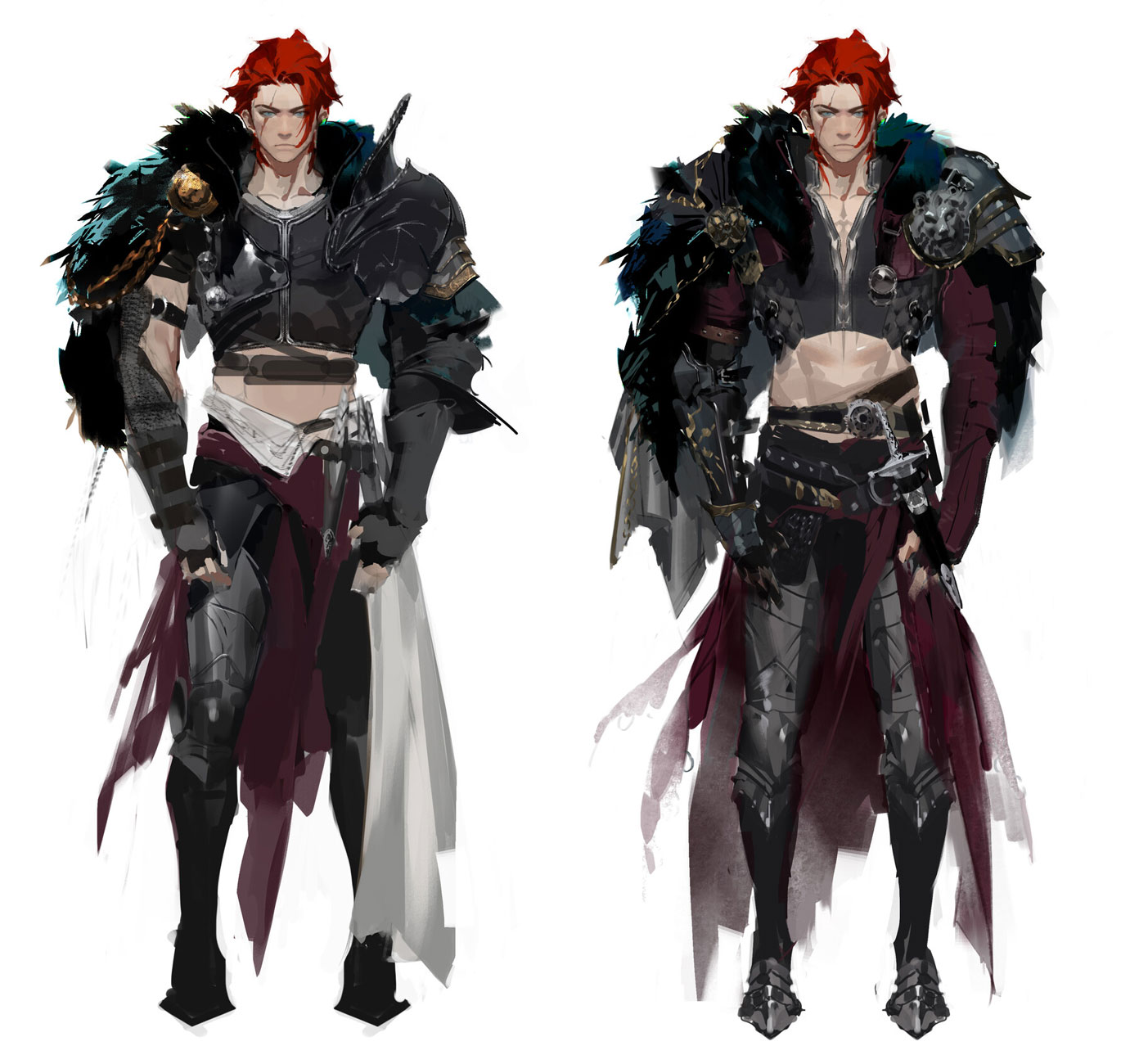 Kyle Concept Artwork from Seven Knights 2
