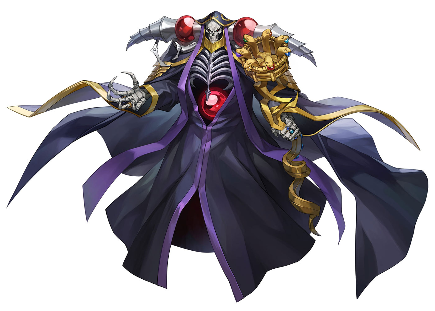 Ainz Ooal Gown Art from Seven Knights Idle Adventure