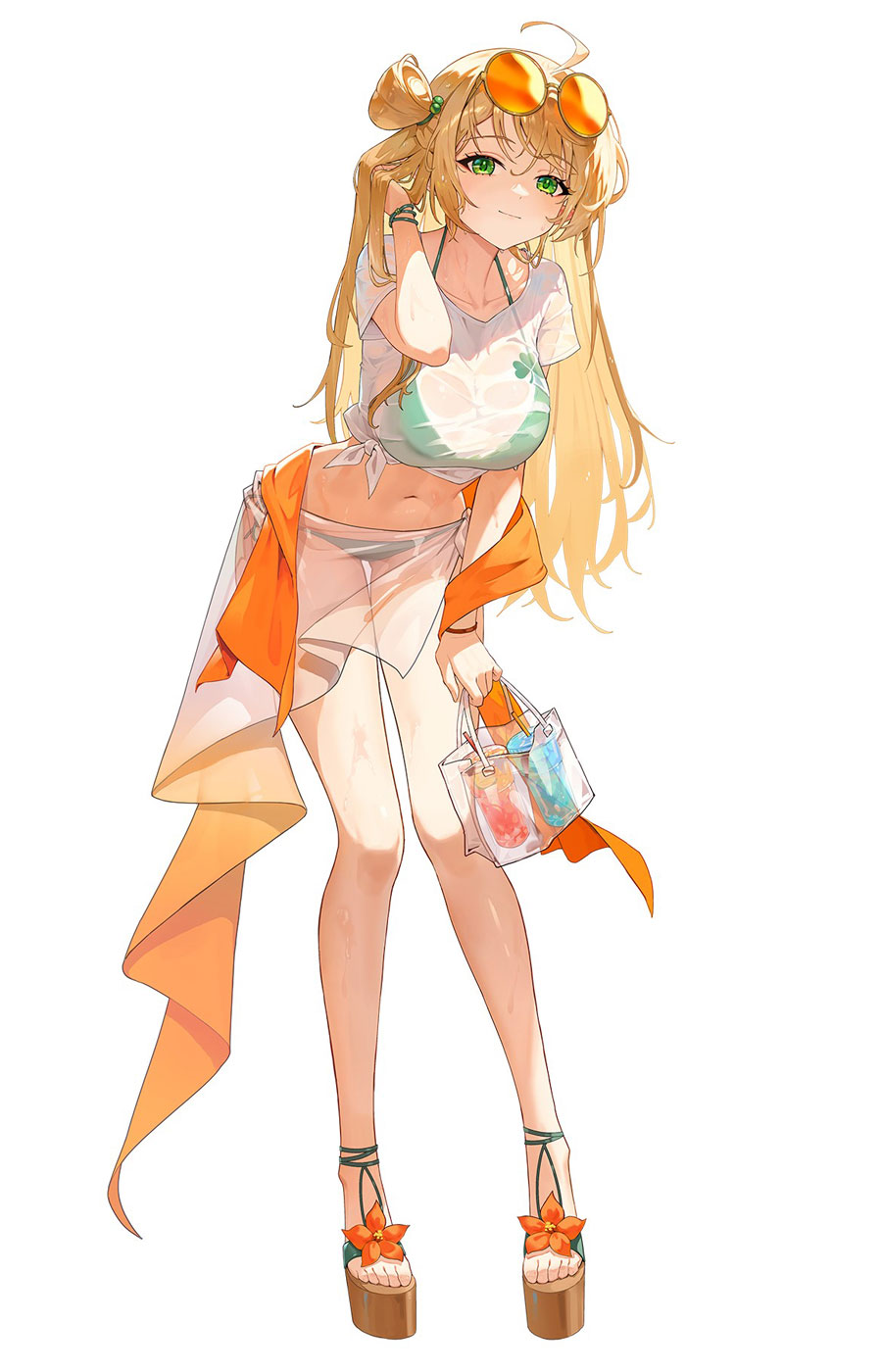 Jupy (Swimsuit) Art from Seven Knights Idle Adventure