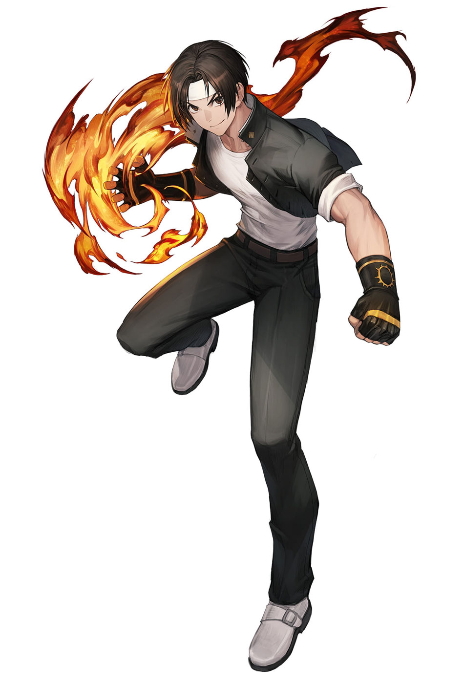 Kyo Kusanagi Art from Seven Knights Idle Adventure