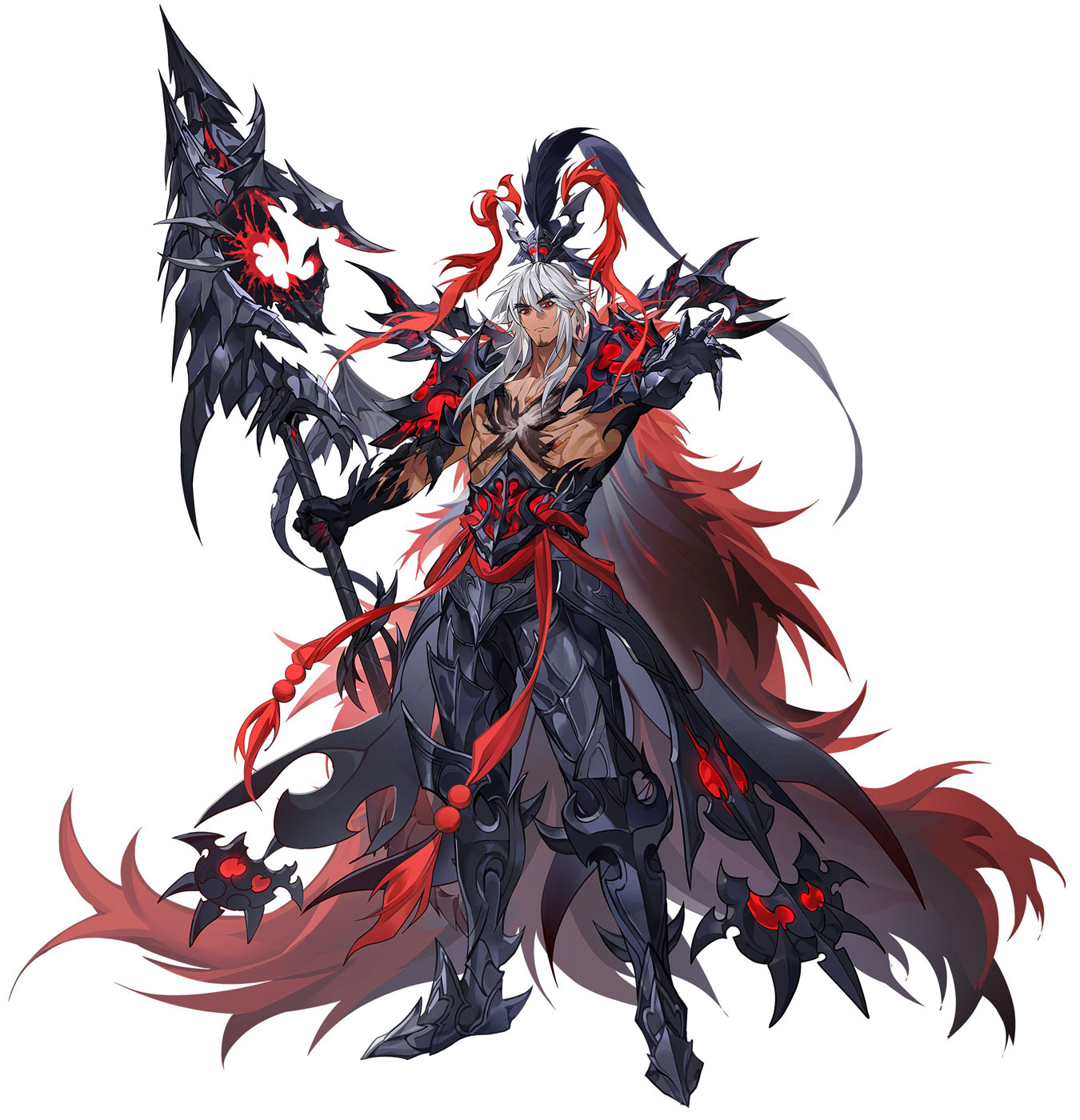 Lu Bu (Legendary+) Art from Seven Knights Idle Adventure
