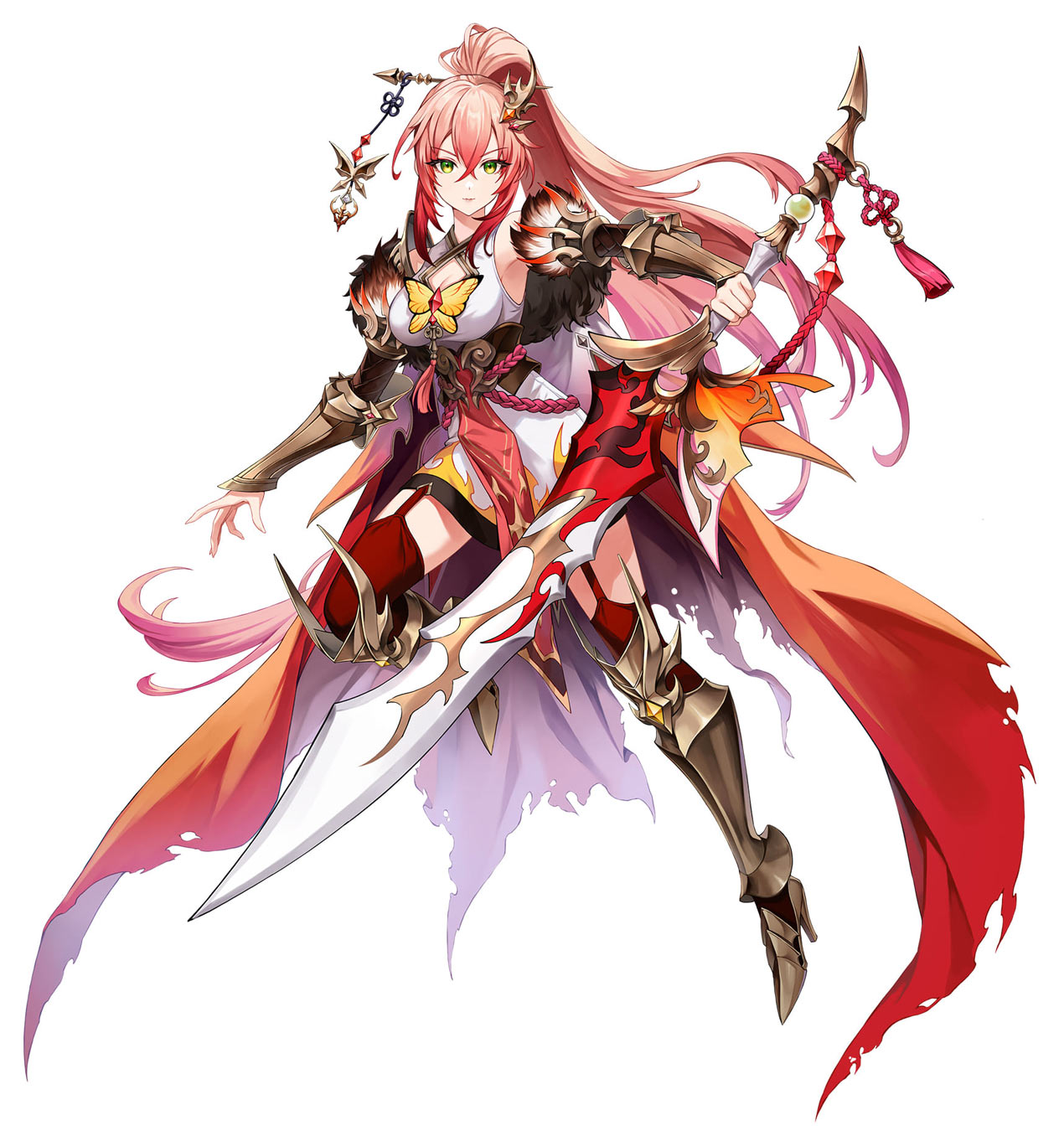 Mulan Art from Seven Knights Idle Adventure