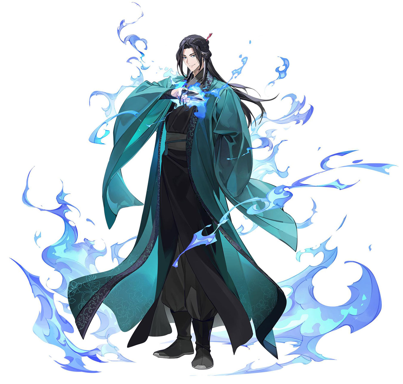 Shadow Master Bo Tang Art from Seven Knights Idle Adventure