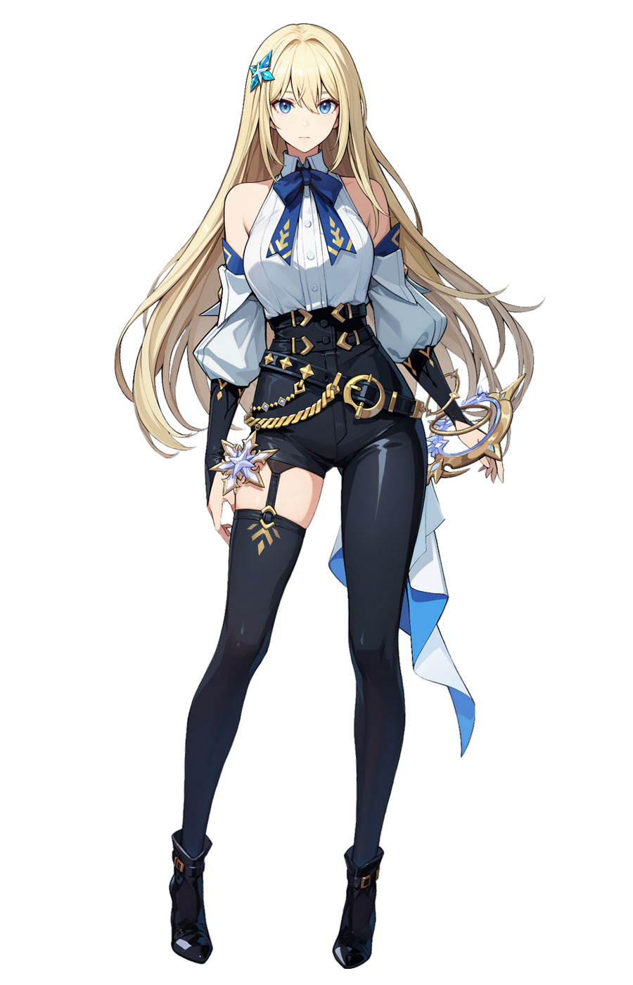 Alicia Blanche, Snowflake's Resolve Art from Solo Leveling: Arise