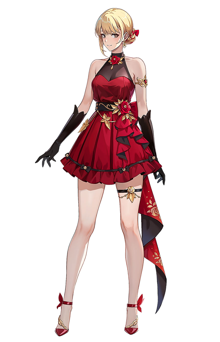 Cha Hae-in, Growing Flame Art from Solo Leveling: Arise