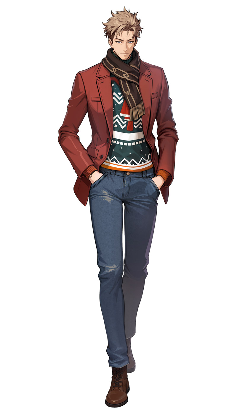 Christopher Reed, a Midwinter Stroll Art from Solo Leveling: Arise