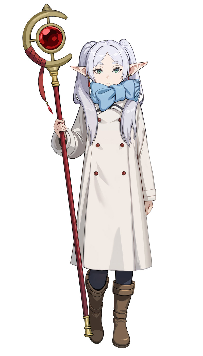 Frieren, Winter Outfit Art from Solo Leveling: Arise