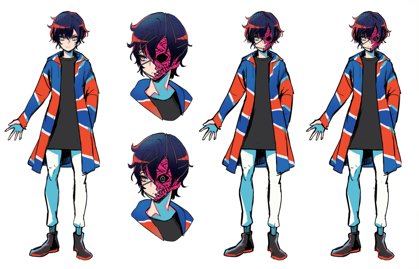 Rei Shimobe Concept Art from Shuten Order