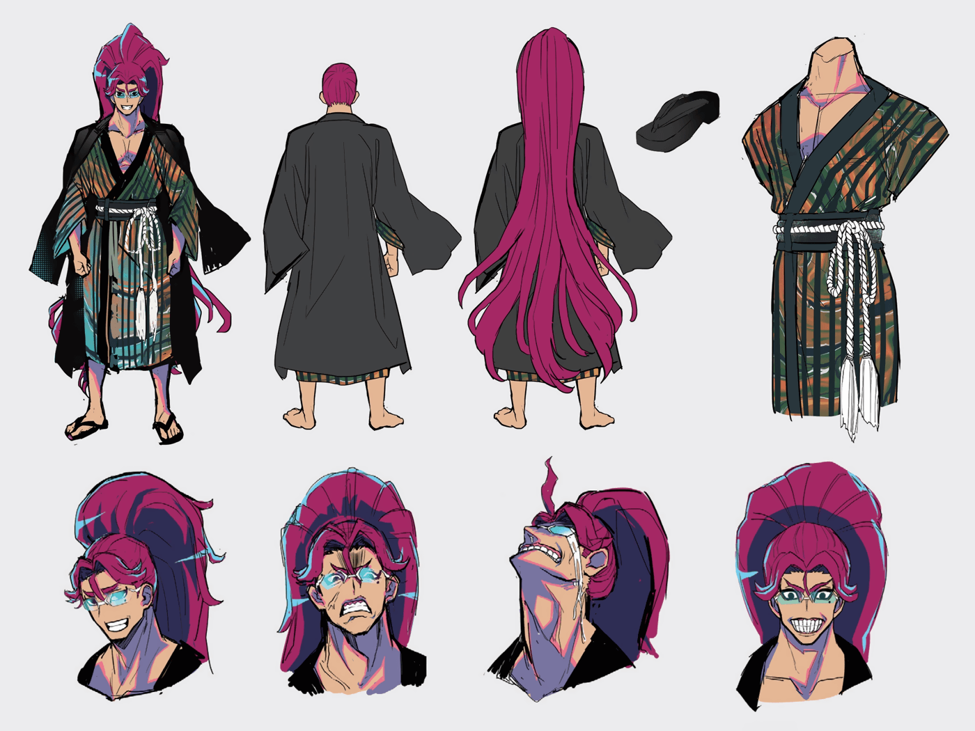 Yugen Ushitora Concept Art from Shuten Order