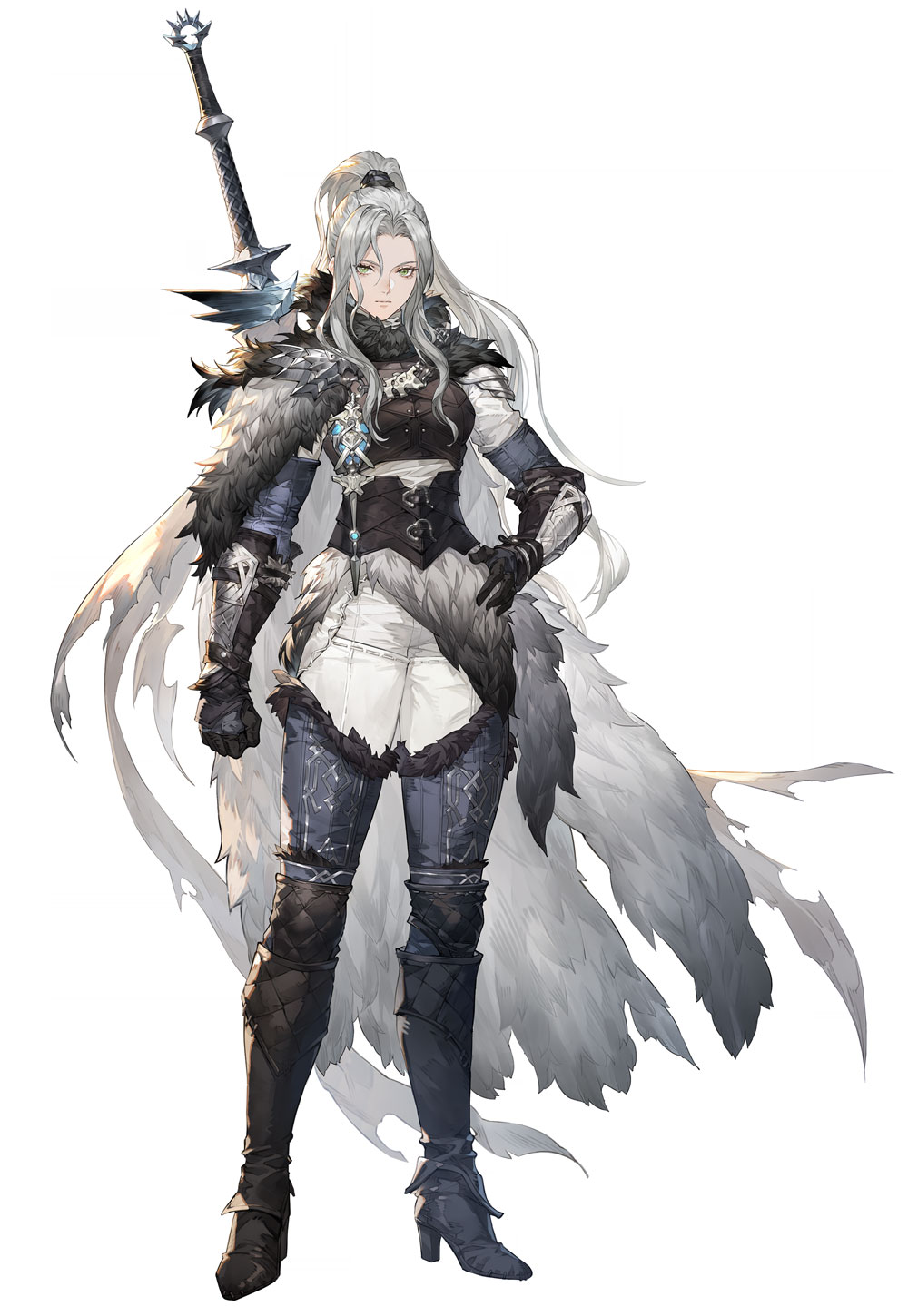 Agata, Winter Polaris Art from Sword of Convallaria