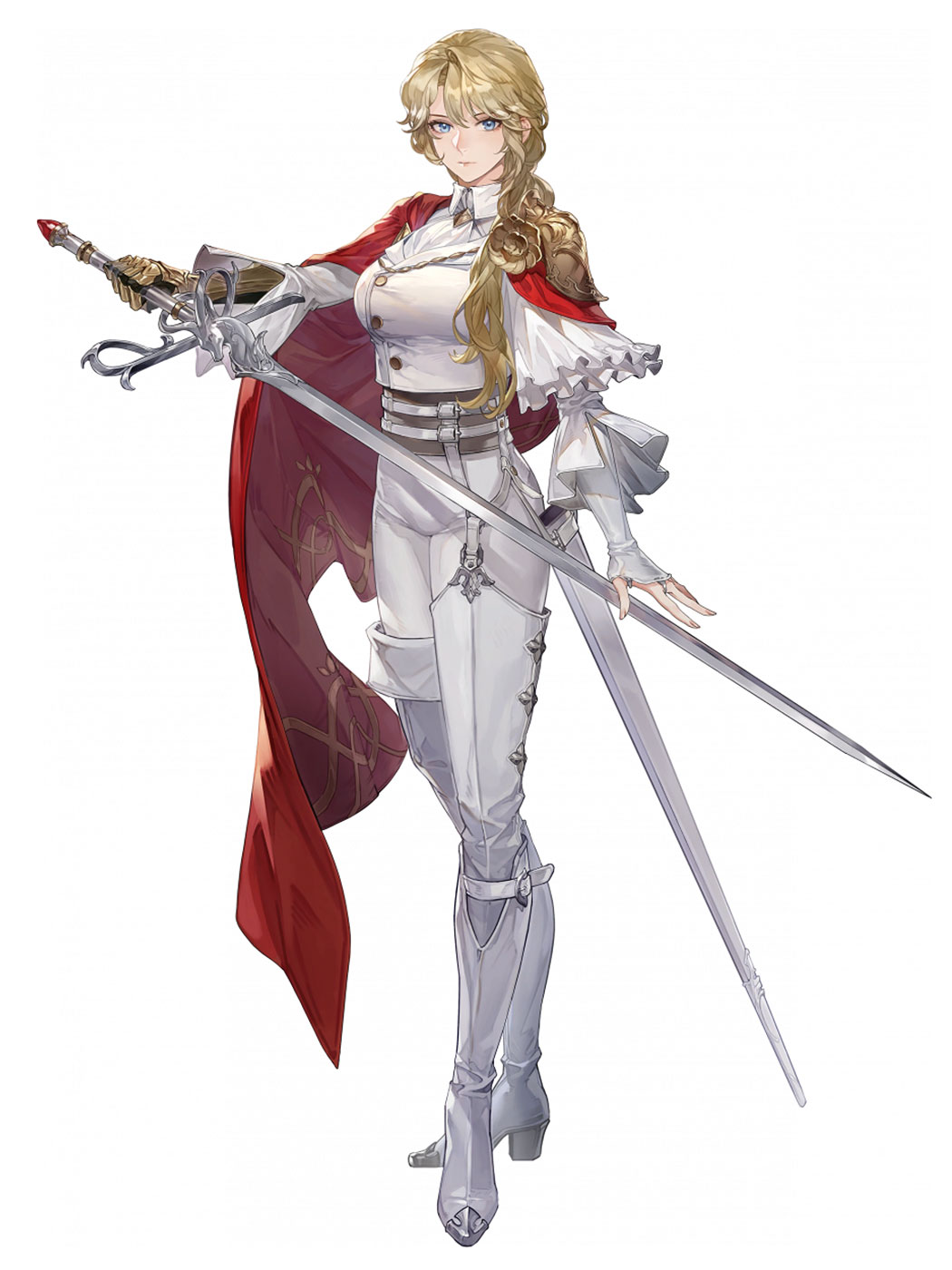 Ayishah Art from Sword of Convallaria