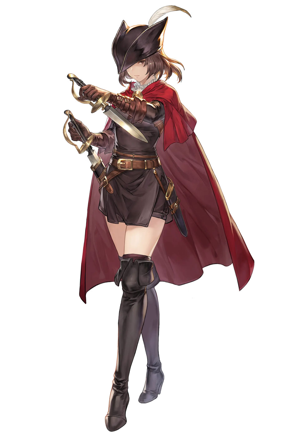 Crimson Falcon Art from Sword of Convallaria