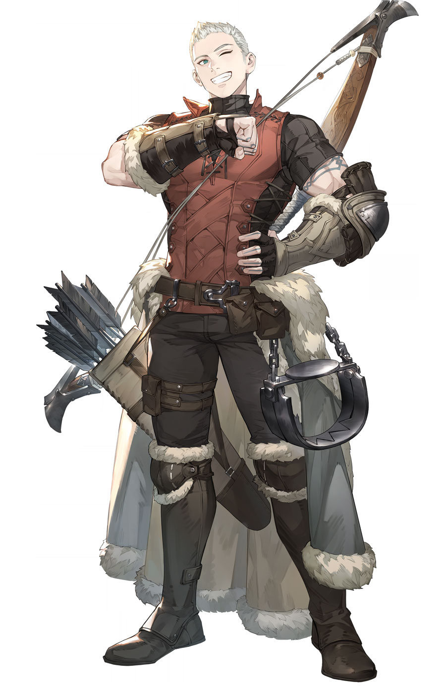 Finn Art from Sword of Convallaria