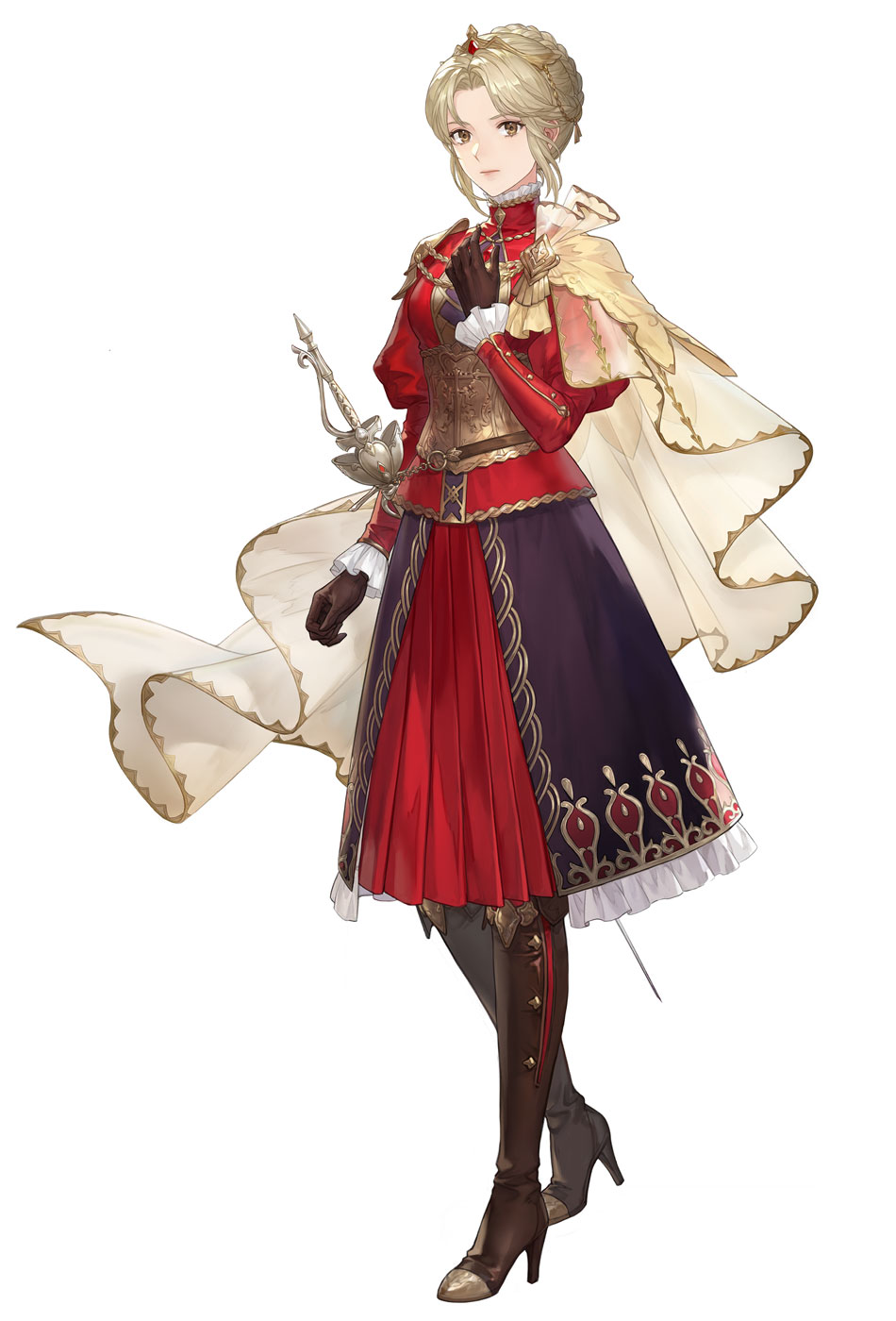 Inanna Art from Sword of Convallaria