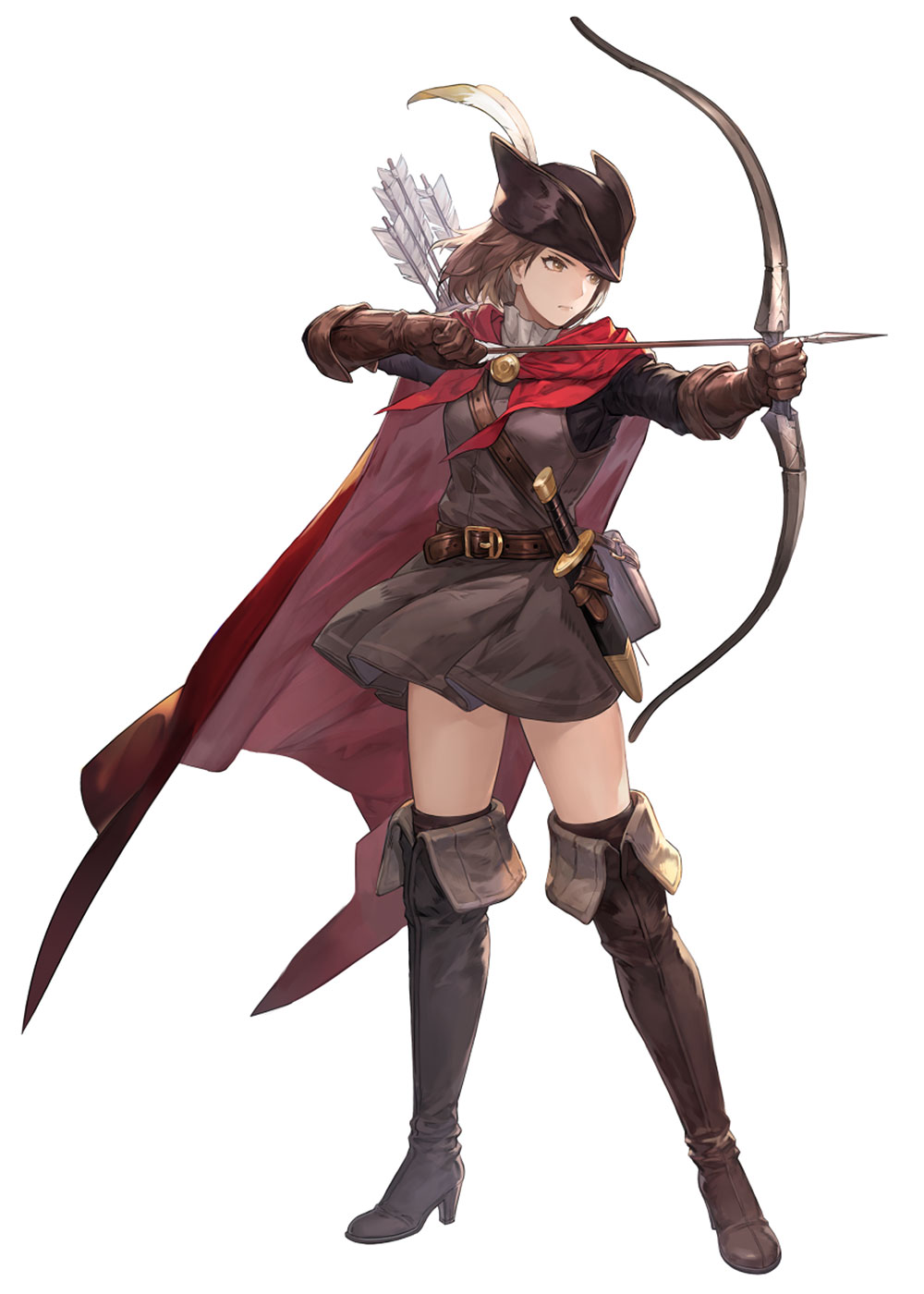 King's Army Archer Art from Sword of Convallaria