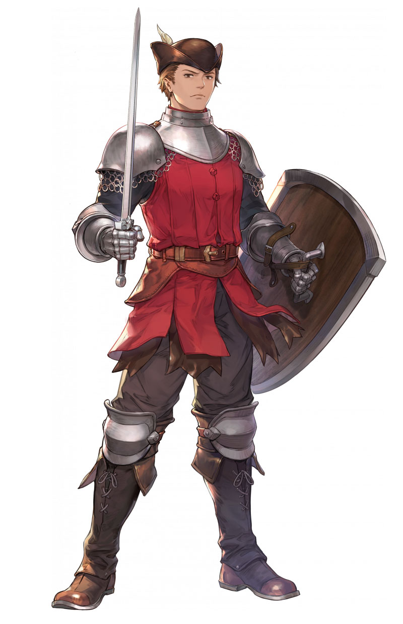 King's Army Guard Art from Sword of Convallaria
