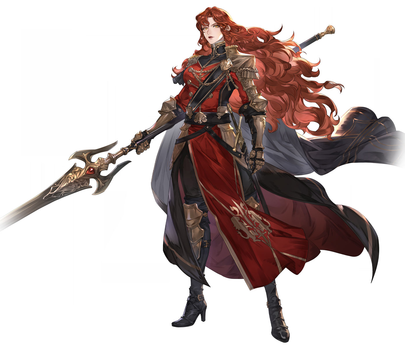 Pamina Art from Sword of Convallaria