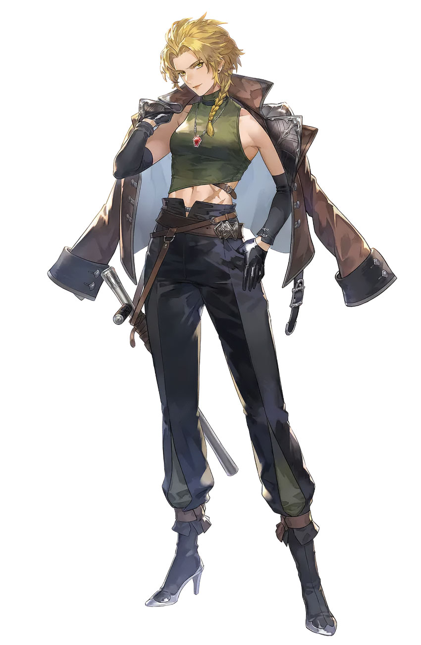 Tristan Art from Sword of Convallaria