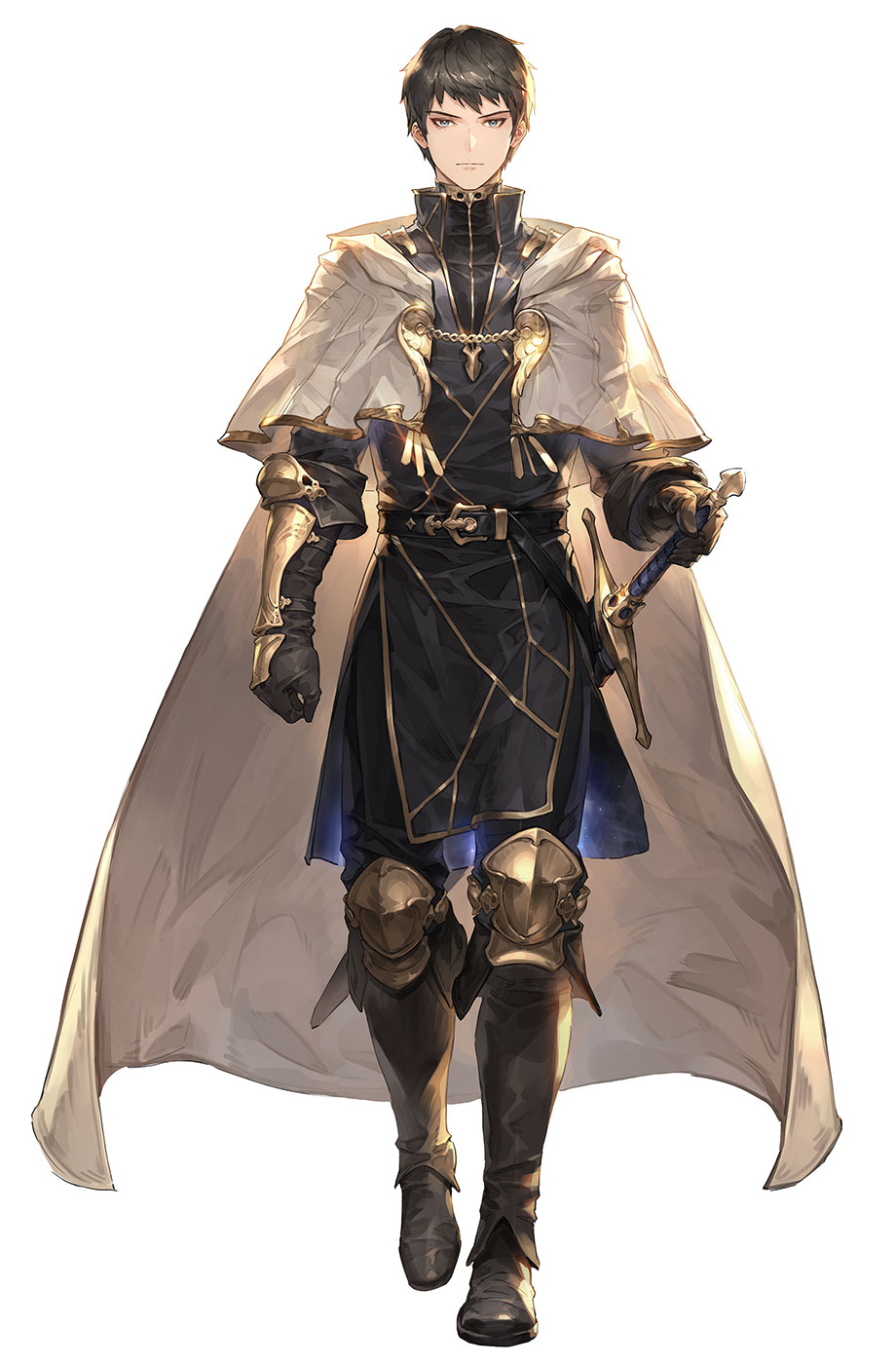 Voyager Male Art from Sword of Convallaria