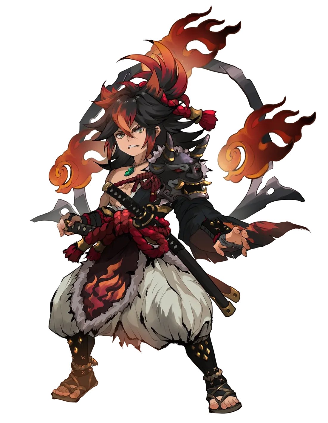 Karabaki Art from Sakuna: Of Rice and Ruin &ndash; Hinuka Chronicles