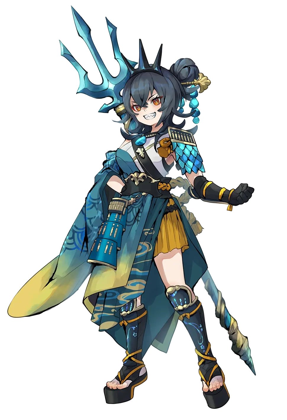 Okurubi Art from Sakuna: Of Rice and Ruin &ndash; Hinuka Chronicles
