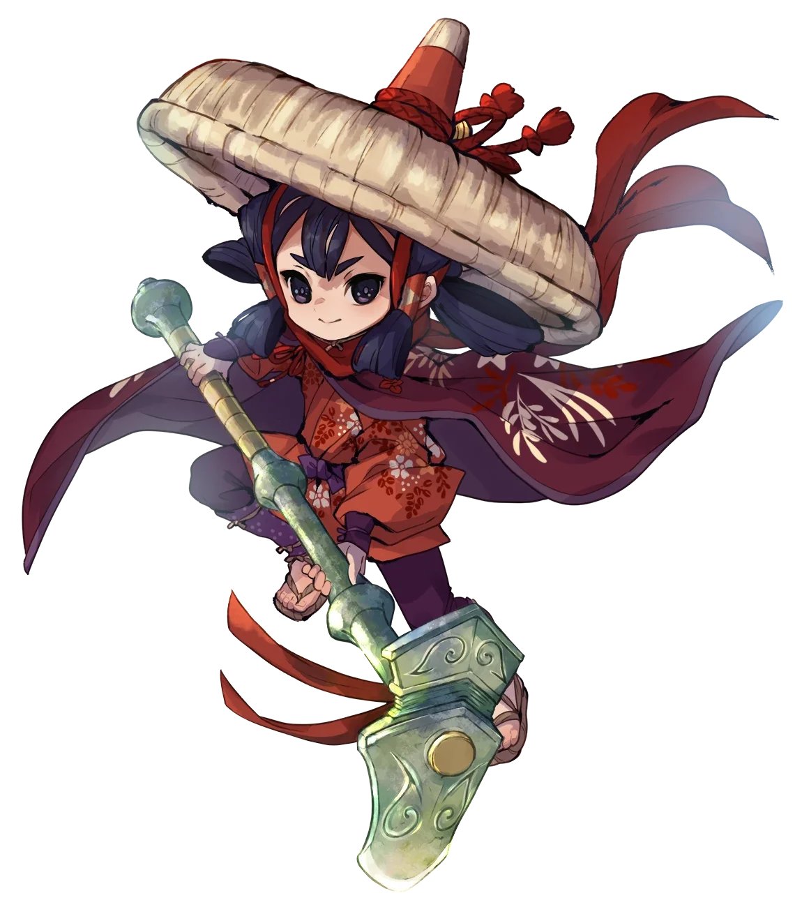 Sakuna Battle Art from Sakuna: Of Rice and Ruin &ndash; Hinuka Chronicles