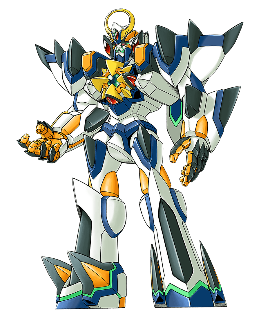 Granteed Art from Super Robot Wars OG: The Moon Dwellers