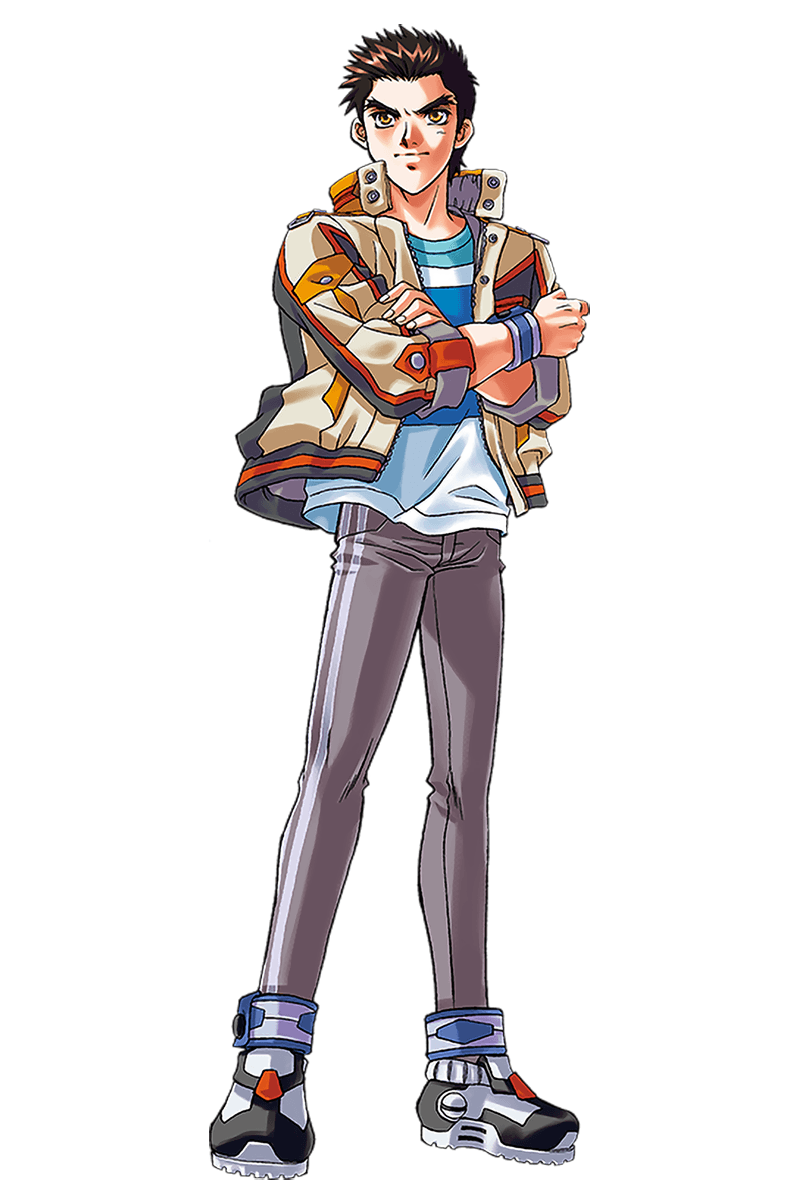 Touma Kanou Art from Super Robot Wars OG: The Moon Dwellers