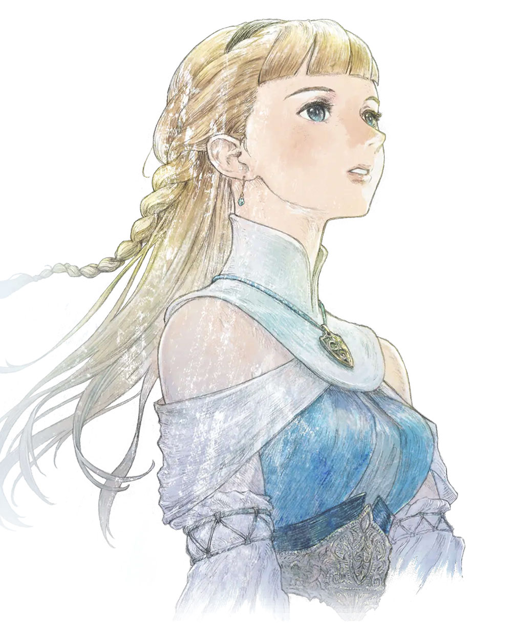 Princess Heuria Portrait Art from The Adventures of Elliot: The Millennium Tales