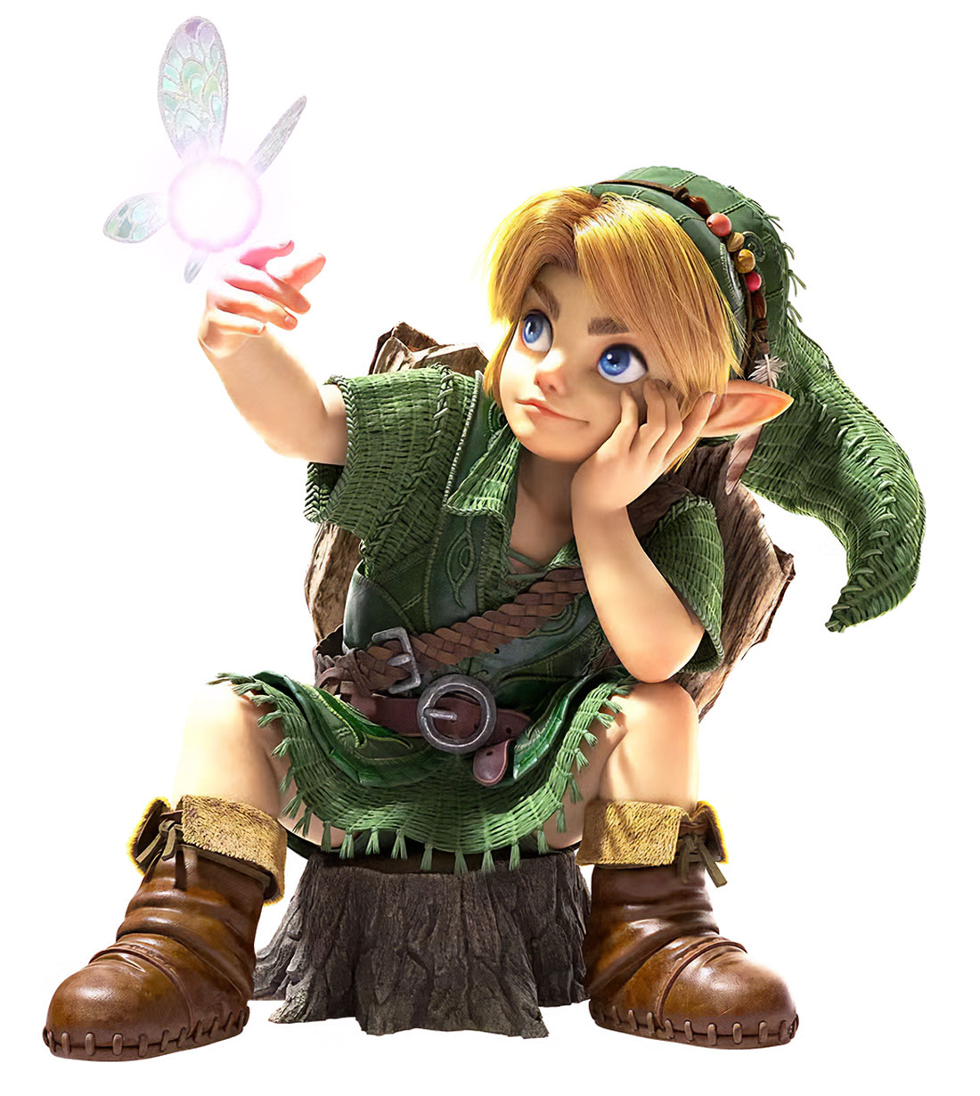 Young Link and Navi Art from The Legend of Zelda: Ocarina of Time (2026)