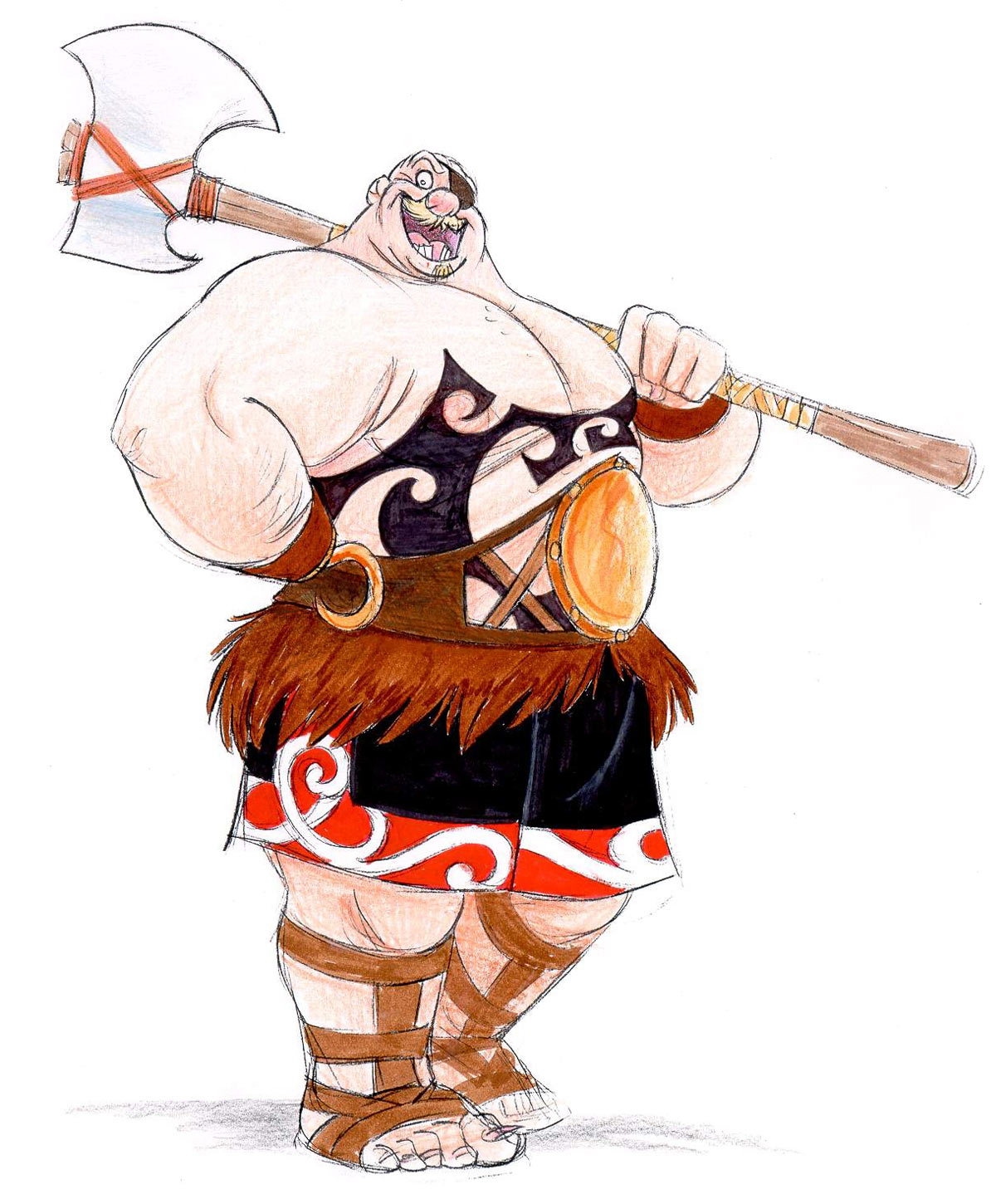 Baumusu Art from The Mark of Kri