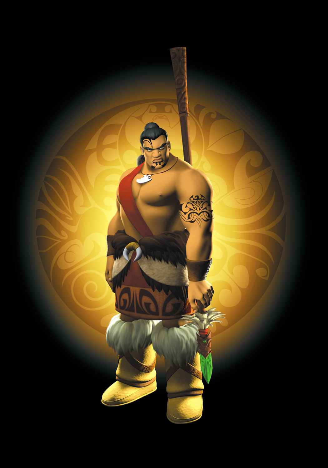 Magazine Cover Art from The Mark of Kri