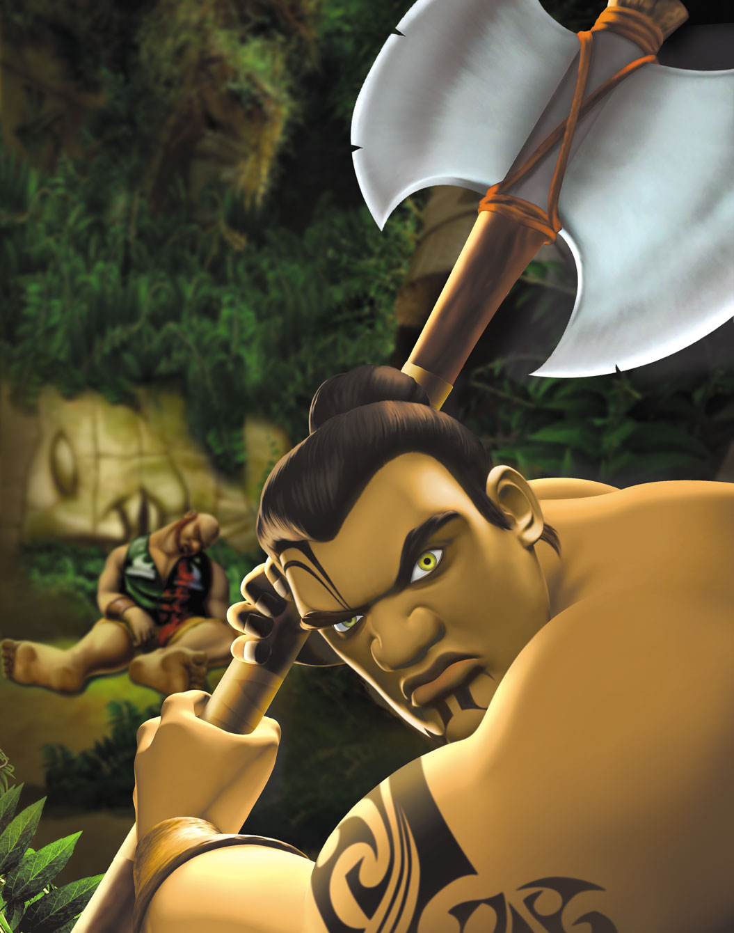 Promo Art from The Mark of Kri