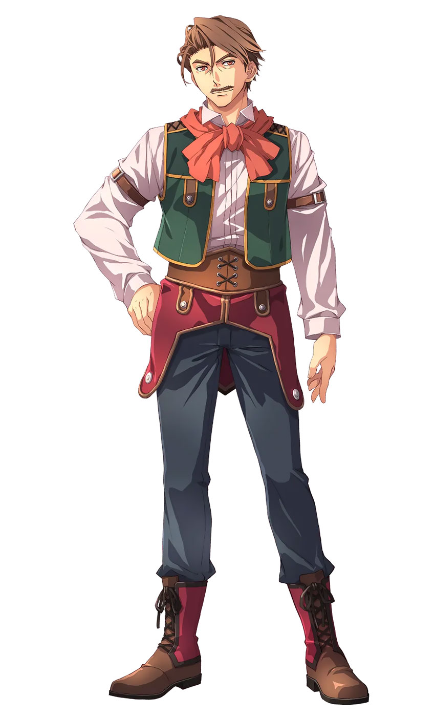 Cassius Bright Art from Trails in the Sky 1st Chapter